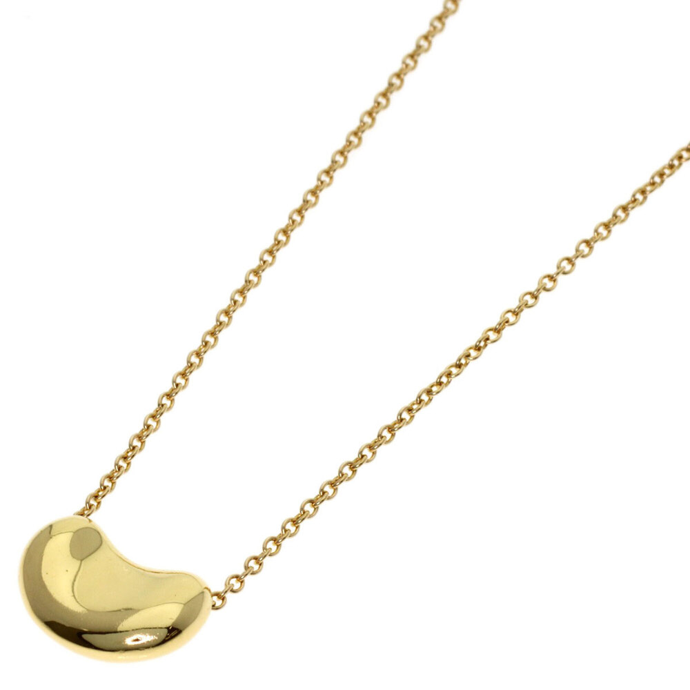 Tiffany Bean Necklace, 18K Yellow Gold, Women's, TIFFANY&Co.